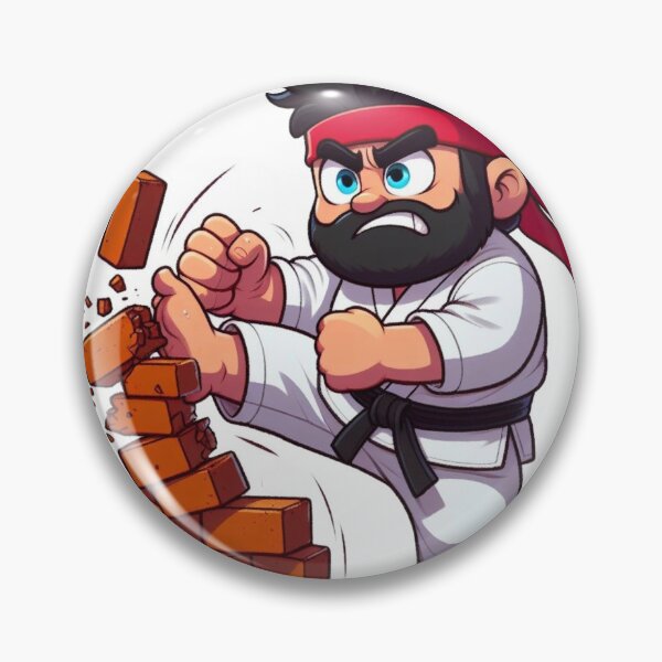 Artikelvorschau, Karate Fighter Breaking Bricks entworfen und verkauft von Martial-Art-23.