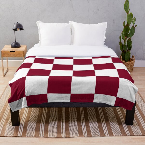 Item preview, Cuadros grandes - Blanco y rojo burdeos designed and sold by JustPatterns2.