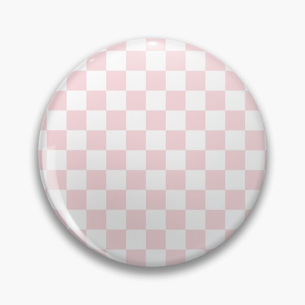 Item preview, Small Checkered - White and Light Pink designed and sold by JustPatterns2.