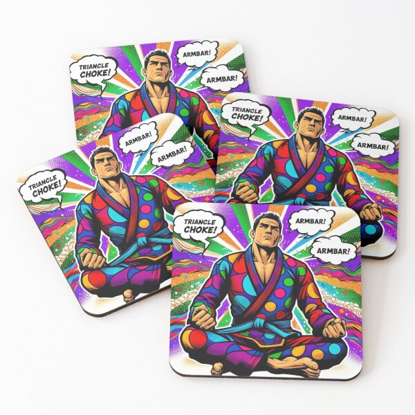 Item preview, Chromatic Clash: BJJ Avenger Unleashed designed and sold by Martial-Art-23.
