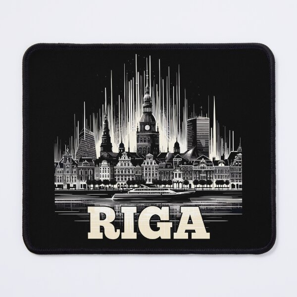 Item preview, Riga capital Latvia Baltics gift designed and sold by Pineapple-Tree.