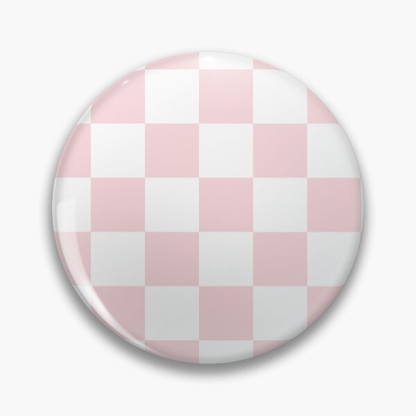 Item preview, Checkered - White and Light Pink designed and sold by JustPatterns2.