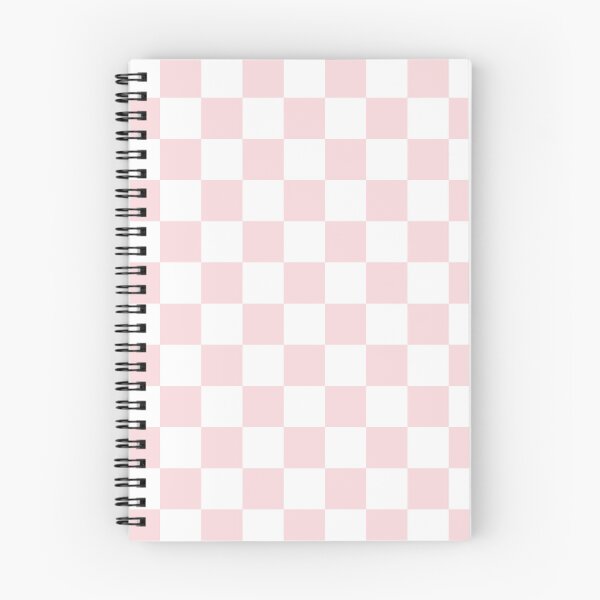 Item preview, Checkered - White and Light Pink designed and sold by JustPatterns2.