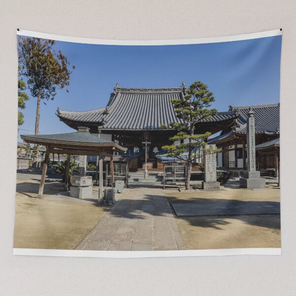 Item preview, Temple 48 - Sairin-ji - Court yard and main hall designed and sold by Japaholic.