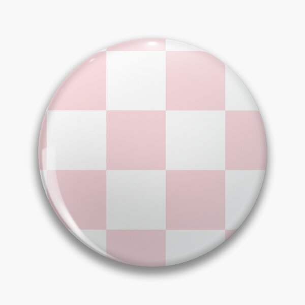 Item preview, Large Checkered - White and Light Pink designed and sold by JustPatterns2.