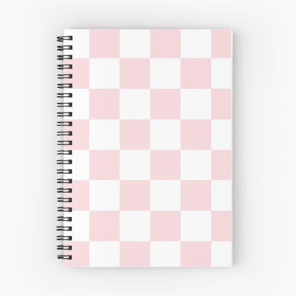 Item preview, Large Checkered - White and Light Pink designed and sold by JustPatterns2.
