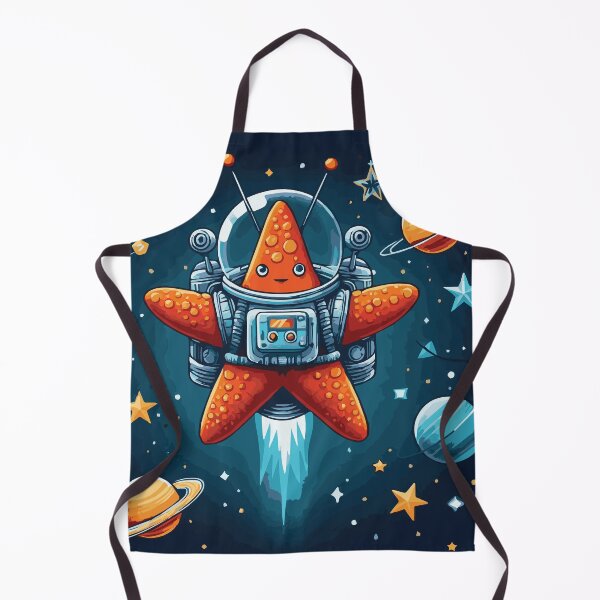 Item preview, Galactic Starfish Astronaut - Vibrant Space Adventure designed and sold by KirtidaOrg.