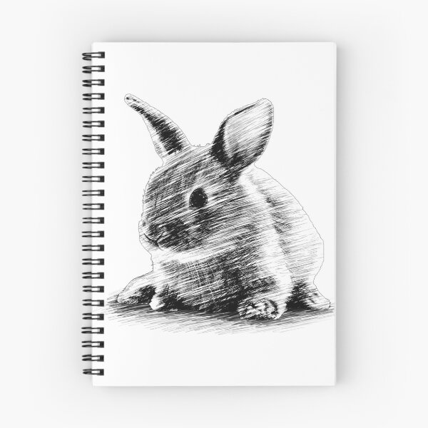 Item preview, Little Bunny sketch Easter bunny designed and sold by Szkicerka.