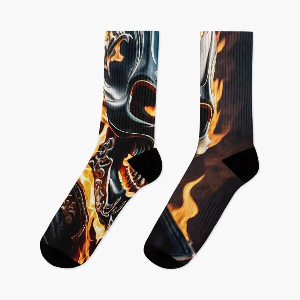 Item preview, Fire Skull designed and sold by MatrixTattoo.