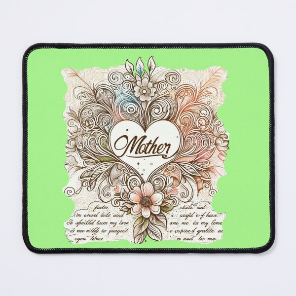 Item preview, Title: "Red Rose Bouquet: I Love You Mom Card Design designed and sold by PaintMeWorld.