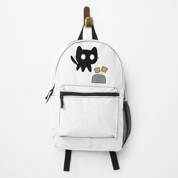 Item preview, Black cat scared by toaster designed and sold by Cre8iveCat.