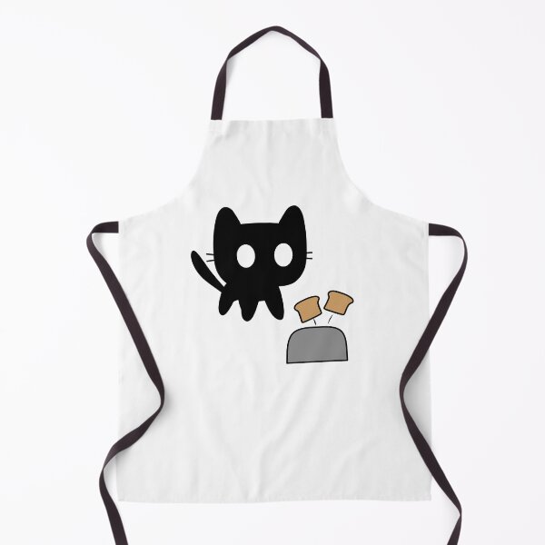 Item preview, Black cat scared by toaster designed and sold by Cre8iveCat.