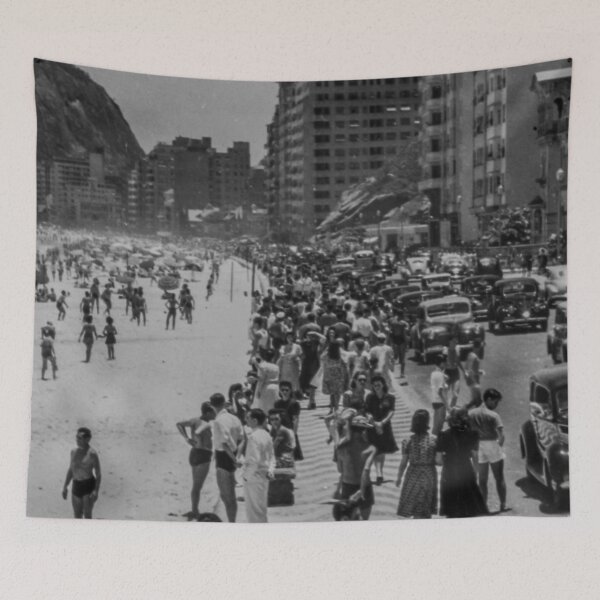 Item preview, Copacabana Rio Brazil 1940s designed and sold by lobodelnoir.