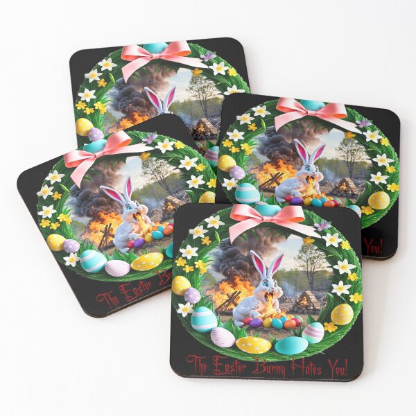 Item preview, Easter Bunny Hates You! designed and sold by FatCatStudios.
