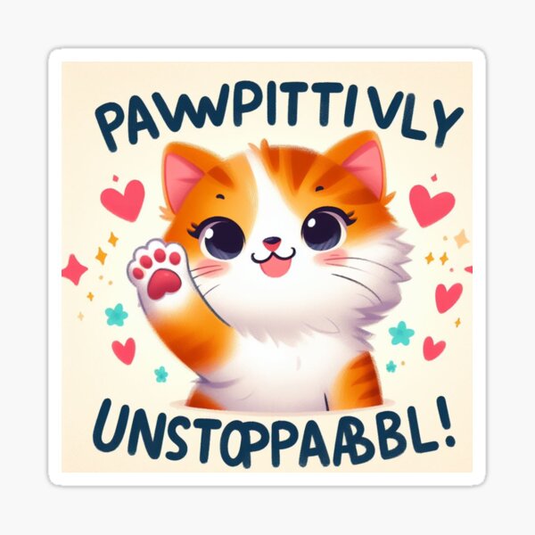 Pawzitivity 11 Sticker