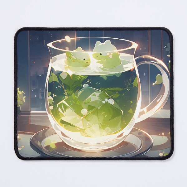 Item preview, Cute monsters of green tea designed and sold by Snorter.