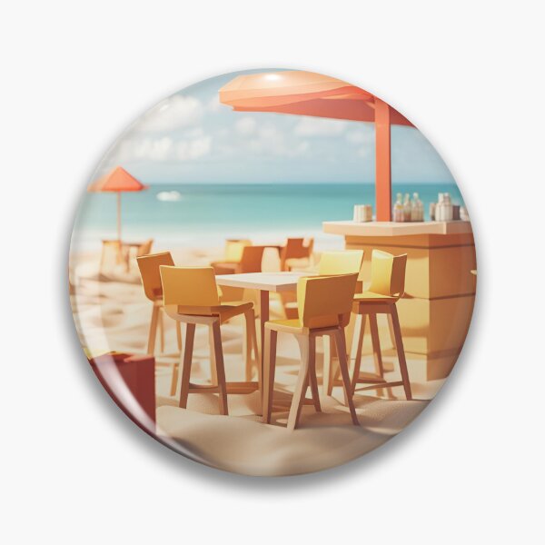 Item preview, Origami Art - Sunny Sips Beach Bar: Where Every Hour Feels Like Happy Hour designed and sold by ArtfulFolds.