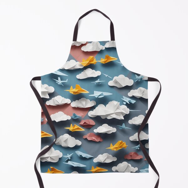 Item preview, Origami Art - Miniature Marvels: Small Planes Soaring Through Cloudscapes designed and sold by ArtfulFolds.