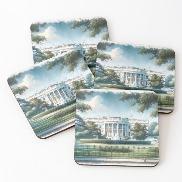 Item preview, Dawn at the White House designed and sold by Cerberus-Art.