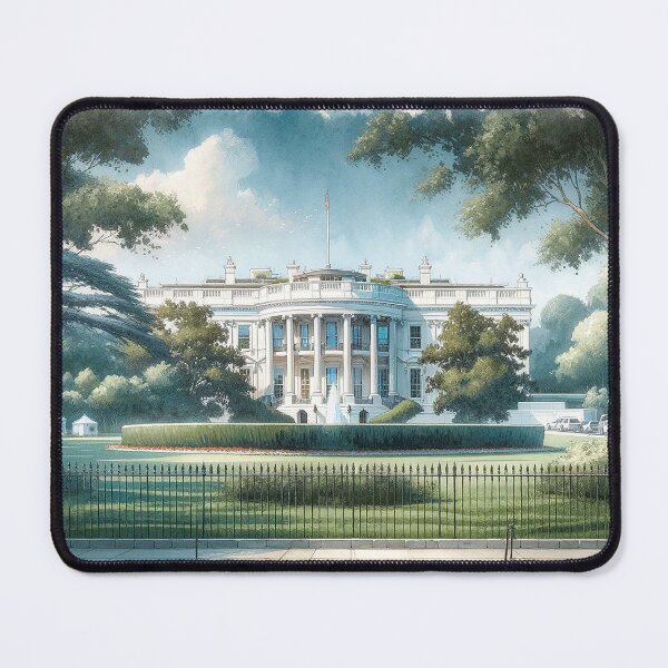 Item preview, Dawn at the White House designed and sold by Cerberus-Art.