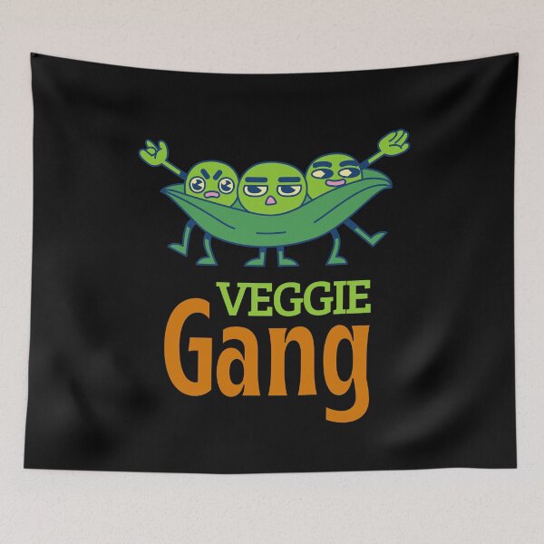Item preview, Veggie Gang -  Peas Edition designed and sold by Weknes.