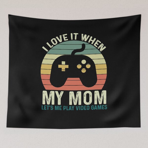 Item preview, I Love It When My Mom Let's Me play Video Games designed and sold by VerdePlantTees.