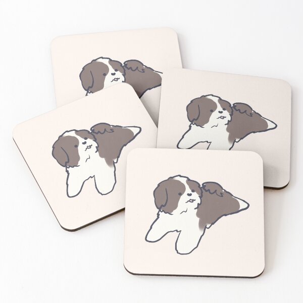 Item preview, Cute shih tzu dog art designed and sold by Mayarart.