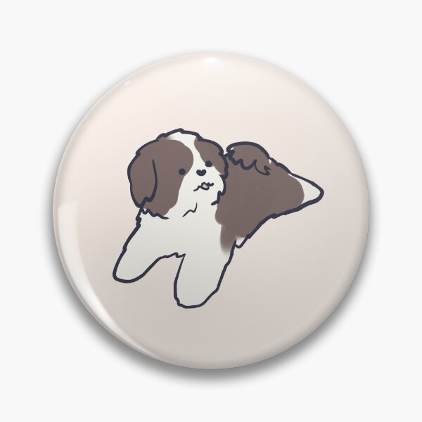 Item preview, Cute shih tzu dog art designed and sold by Mayarart.