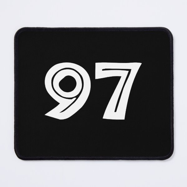 Item preview, 97, ninety-seven, white, tribal, african designed and sold by Numbers-Art.