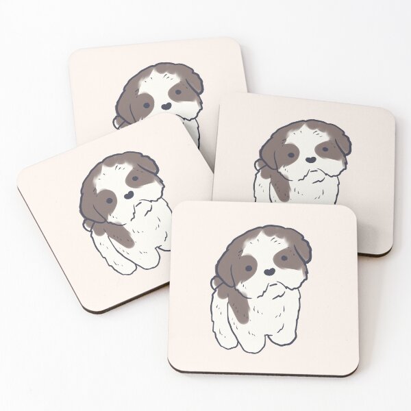 Item preview, shih tzu dog illustration  designed and sold by Mayarart.