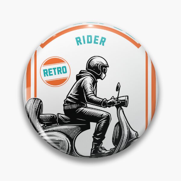 Item preview, Vintage Scooter Soulful Rider designed and sold by CyberWindow.