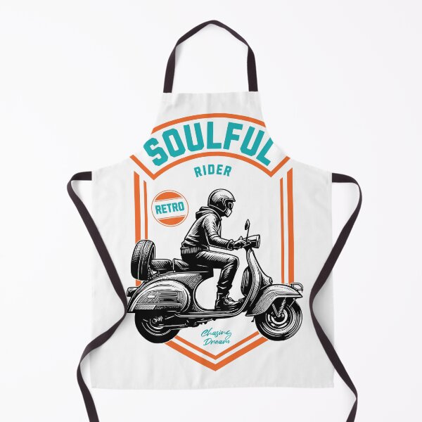 Item preview, Vintage Scooter Soulful Rider designed and sold by CyberWindow.