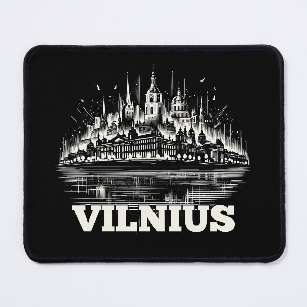 Item preview, Vilnius capital Lithuania Baltics gift designed and sold by Pineapple-Tree.