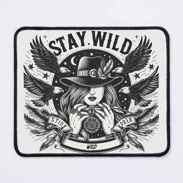 Item preview, Stay Wild - The Untamed Spirit designed and sold by LV-creator.