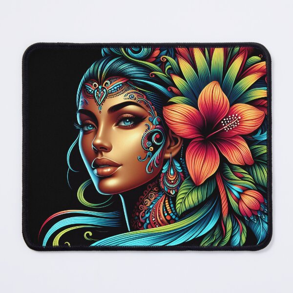 Item preview, Tropical Mirage: A Vision in Vibrant Hues designed and sold by Vitalka-uk.