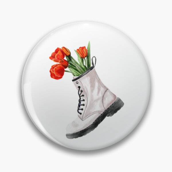 Item preview, Shoes with flowers inside watercolour digital illustration without background designed and sold by Nastasiakhmnk.