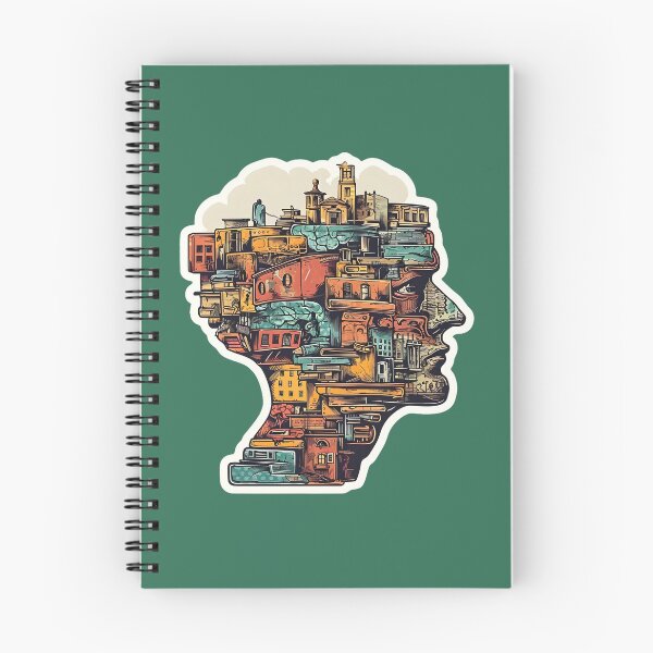 Item preview, Stop Overthinking Abstract Head designed and sold by CoolMantras.