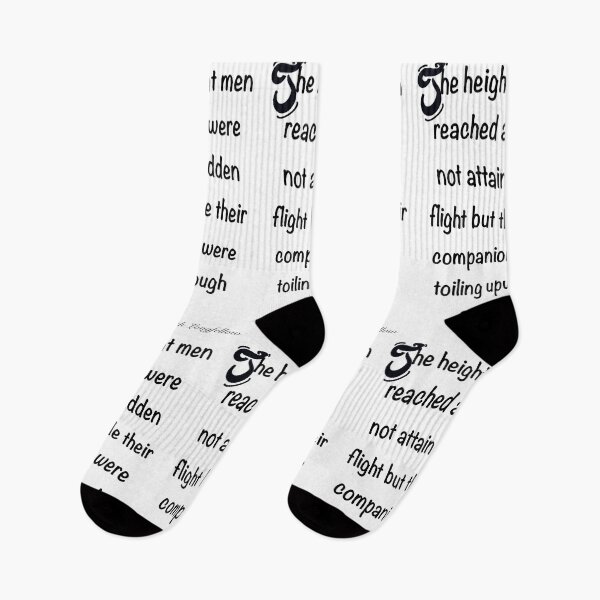 Item preview, Inspirational motivational affirmation The heights by great men reached and kept designed and sold by Artonmytee.