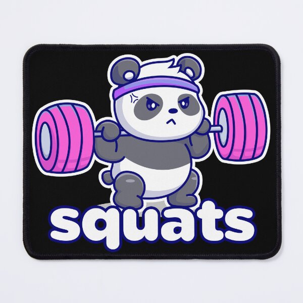 Item preview, SQUATS - LEG DAY - Funny GYM - workout motivation - STRENGTH - GLUTES booty designed and sold by originalsusie.