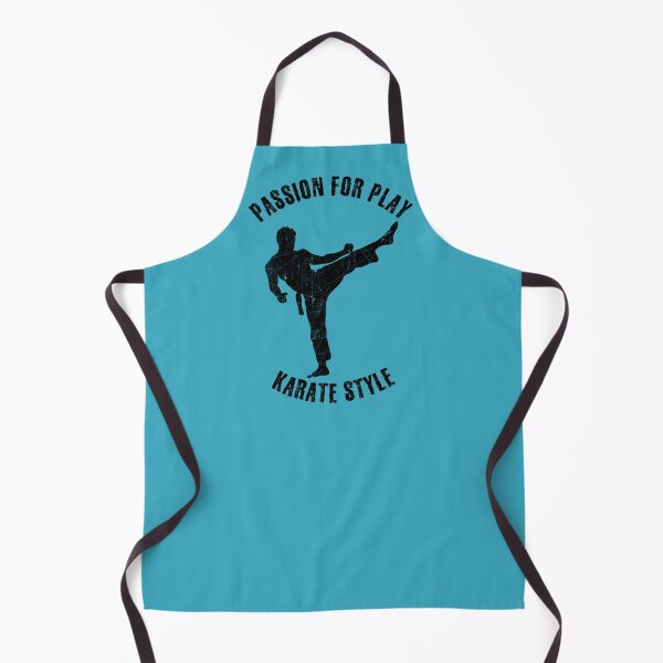 Item preview, Black silhouette of a man practicing karate designed and sold by HarridanCreates.