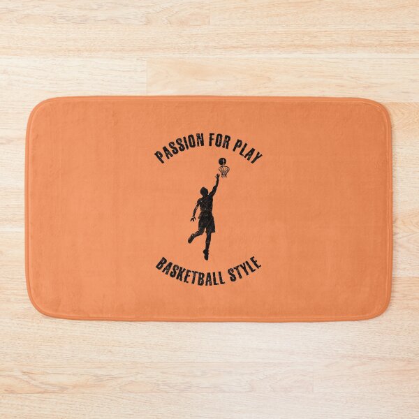 Item preview, Black silhouette of a basketball player designed and sold by HarridanCreates.