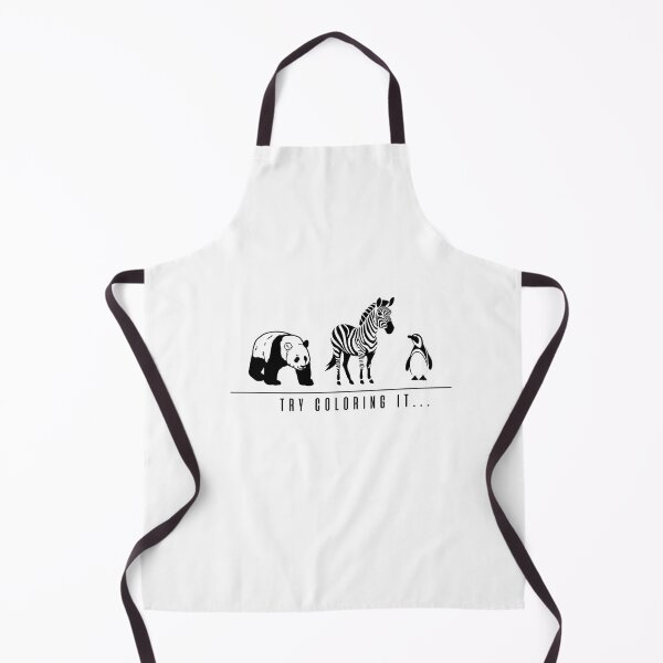 Item preview, black and white panda, zebra and pinguin- try to coloring it designed and sold by Endless Projects.