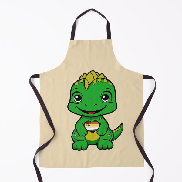 Item preview, Cute Gay Bear Pride Flag Dinosaur, Subtle Kawaii Gay Bear Dino Design designed and sold by Travelslightly.