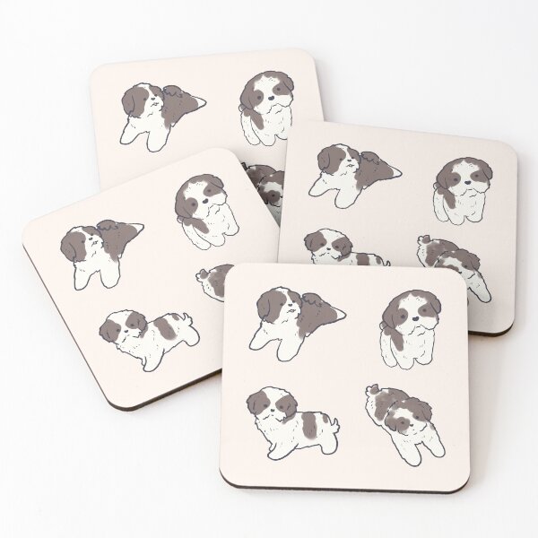 Item preview, shih tzu pack  designed and sold by Mayarart.