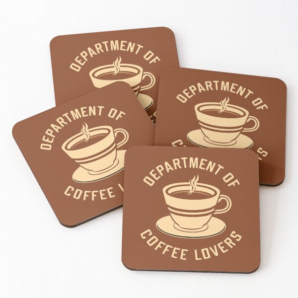 Item preview, Department of Coffee Lovers designed and sold by MaateoDesign.
