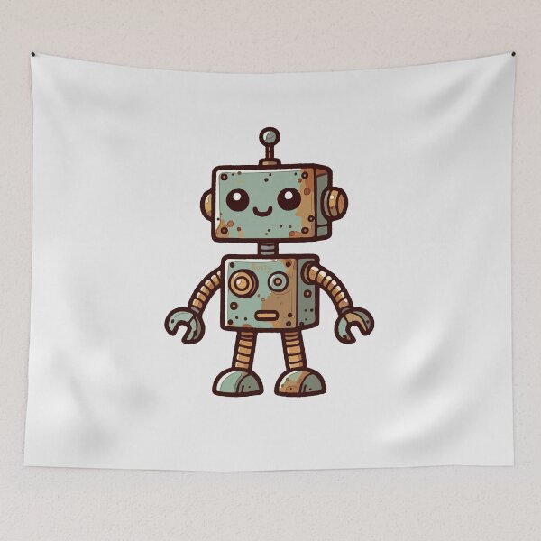 Item preview, Rusty the Robot designed and sold by DesignAFind.