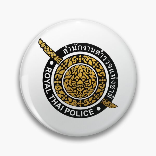 Item preview, The Royal Thai Police; Thailand;  designed and sold by StickerApe.