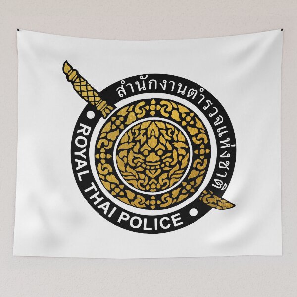 Item preview, The Royal Thai Police; Thailand;  designed and sold by StickerApe.