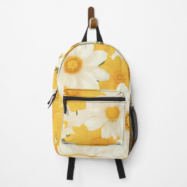 Item preview, Yellow Orange White Flower Pattern Spring Aesthetic Marguerite Blasingame Happy Season designed and sold by SMARTKIT DESIGNAGENCY.