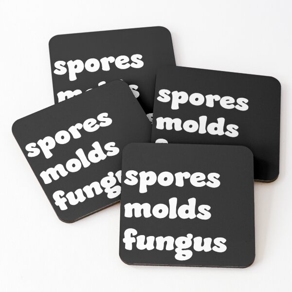 Item preview, spores molds fungus designed and sold by The Rubber Bacon Company.